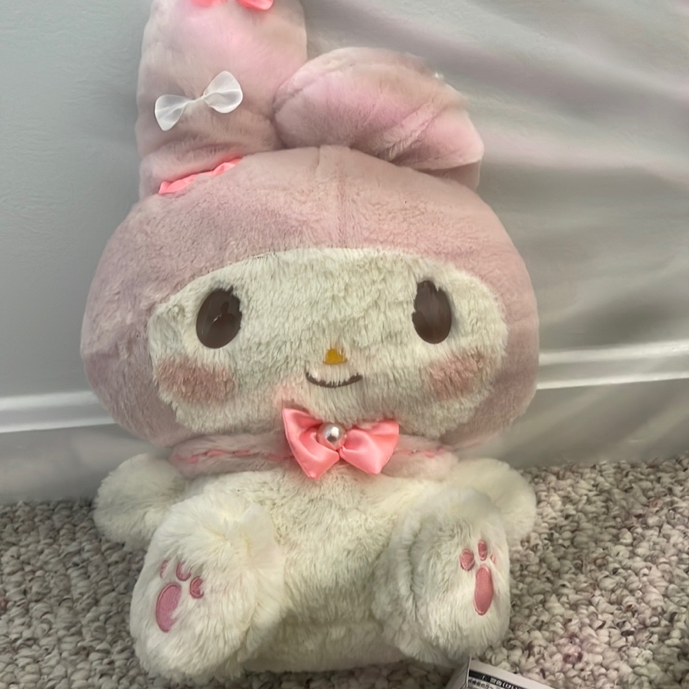 My melody bow ear plush
